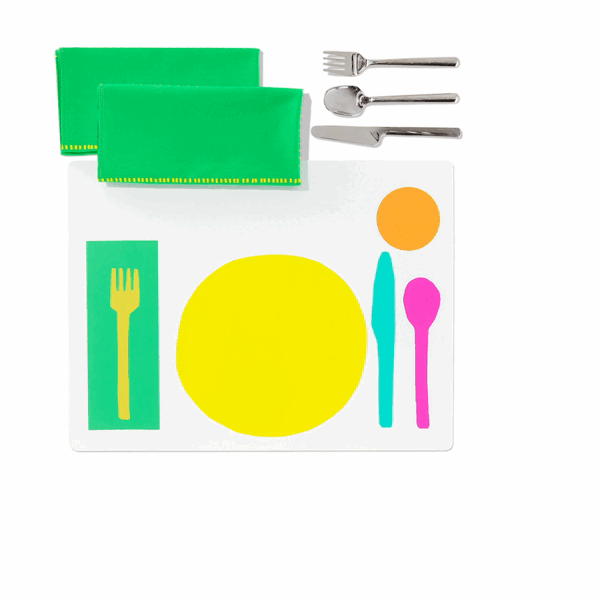 Montessori Placemat & Utensils - Image 2