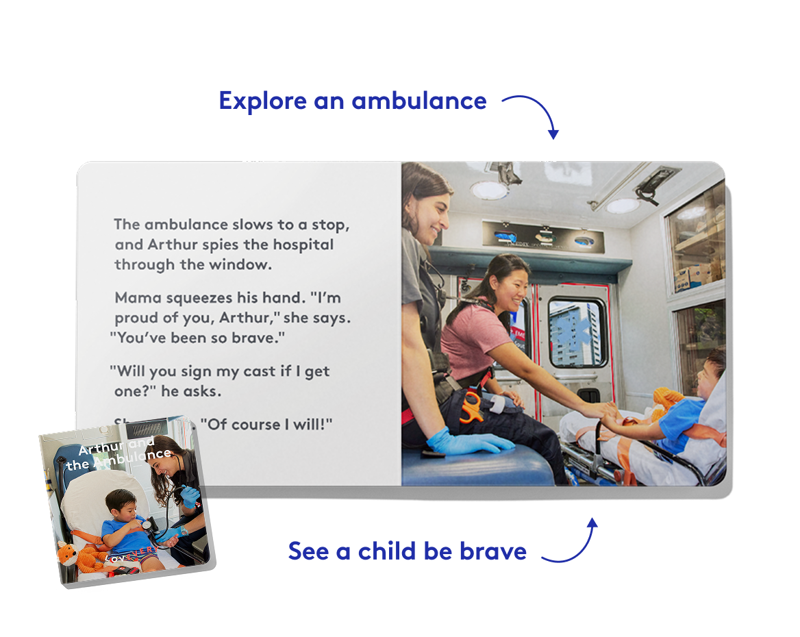 Take an ambulance ride and practice sharing & manners - Image 3